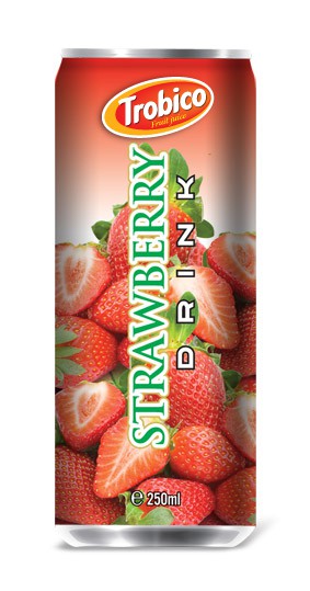 strawberry 250 tin can